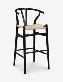 Cylia Bar Stool -VIAN Furniture Shop 08165BLK 02