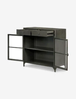 Malcom Small Curio Cabinet -VIAN Furniture Shop 104427 003 OPN 1