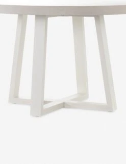 Hollis Indoor / Outdoor Round Dining Table -VIAN Furniture Shop 104940 002 DET 1