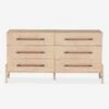 Avalon Wide 6-Drawer Dresser -VIAN Furniture Shop 109065 002 frt 1 d69cc1dd 11a9 405a 8c06 dc1f219e884a