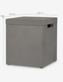 Auberon Propane Tank Cover 25 Auberon Propane Tank Cover -VIAN Furniture Shop 135 FLNT DIMS