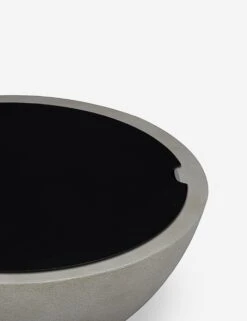 Benno Fire Bowl Lid -VIAN Furniture Shop 137 BK Eldora Round 42 Metal Lid Detail