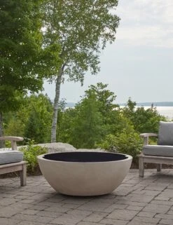 Benno Fire Bowl Lid -VIAN Furniture Shop 137 BK Eldora Round 42 Metal Lid Lifestyle