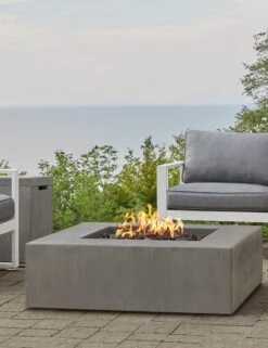 Auberon Fire Table -VIAN Furniture Shop 140LP FLNT Lifestyle