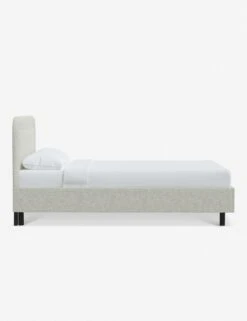 Gwendolyn Platform Bed -VIAN Furniture Shop 1451PBDMLNSNW 2 4c00d6ba 6ac5 4224 a133 571bf55f34a6