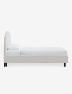 Odele Platform Bed -VIAN Furniture Shop 1481PBDTTNSNW 2 047dd4c1 e19e 4d43 82d9 4e59178da469