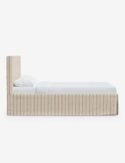 Maura Slipcover Bed -VIAN Furniture Shop 1524SLPBDFRTCHR 3