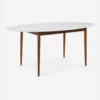 Cici Oval Dining Table 1 Cici Oval Dining Table -VIAN Furniture Shop 16 cici dining table white 2 1564991625 1
