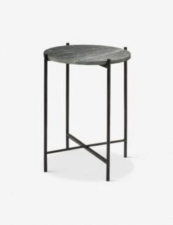 Selia Side Table -VIAN Furniture Shop 20doma stbk 1904domainsidetable blackmarble blackiron