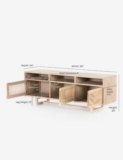 Margot Media Console -VIAN Furniture Shop 226484 001 opn 1 1
