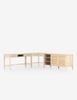 Margot Modular Desk With Filing Sideboard