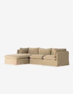 Costello Slipcover Sofa With Ottoman -VIAN Furniture Shop 235827 007 PRM 1