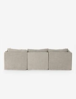 Costello Slipcover Sofa With Ottoman -VIAN Furniture Shop 235827 009 BCK 1