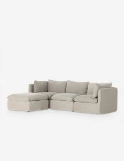 Costello Slipcover Sofa With Ottoman -VIAN Furniture Shop 235827 009 PRM 1