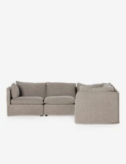 Costello Slipcover Corner Sectional Sofa -VIAN Furniture Shop 235828 009 FRT 1