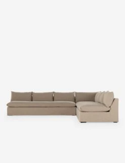 Decima Slipcover Sectional Sofa -VIAN Furniture Shop 237690 002 FRT 1