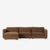 Verbena Sectional Sofa With Ottoman -VIAN Furniture Shop 239338 002 FRT 1