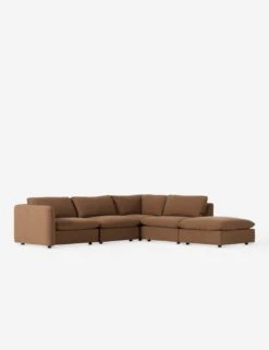 Verbena 4-Piece Sectional Sofa With Ottoman -VIAN Furniture Shop 239339 001 PRM 1