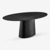 Beth Oval Dining Table -VIAN Furniture Shop 38632BLK KIT 02