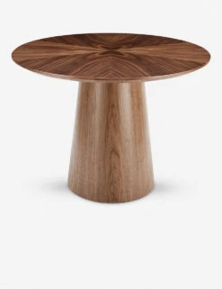 Beth Oval Dining Table, Brown -VIAN Furniture Shop 38666WAL KIT 03