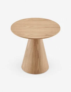 Barra Round Side Table -VIAN Furniture Shop 38886OAK KIT 02