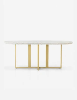 Kara Oval Dining Table -VIAN Furniture Shop 62 kara dining table white marble 1564991625 1 900x 77db4a14 69d7 40c0 b23e 9317720c0da4