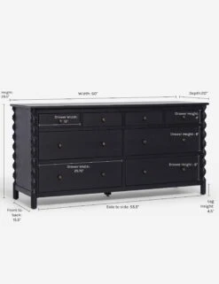 Topia 8-Drawer Dresser By Ginny Macdonald 24 Topia 8-Drawer Dresser By Ginny Macdonald -VIAN Furniture Shop 9 Topia6DDresser Black16770