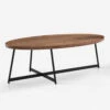 Gweneth Oval Coffee Table -VIAN Furniture Shop 90272wal 02 1