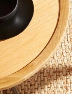 Gweneth Round Side Table -VIAN Furniture Shop 90276 OAK 04 LF 1