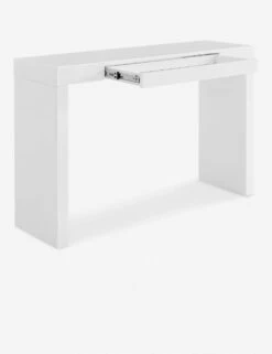 Daisi Narrow Desk -VIAN Furniture Shop 90346WHT 04 1