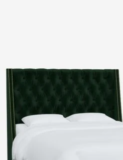 Admina Headboard -VIAN Furniture Shop AdminaHeadboard EmeraldVelvet 120NB GDMHRVLVEMR