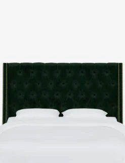 Admina Headboard -VIAN Furniture Shop AdminaHeadboard EmeraldVelvet 120NB GDMHRVLVEMR 1
