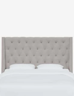 Admina Headboard -VIAN Furniture Shop AdminaHeadboard MineralVelvet 120NB PWTTNMNR 1