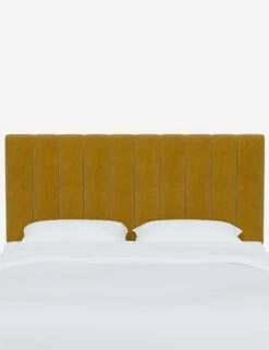 Aliyah Headboard -VIAN Furniture Shop AliyahHeadboard CitronellaVelvet 3650TMNCCTRNLL 1