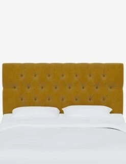 Amarise Headboard -VIAN Furniture Shop AmariseHeadboard CitronellaVelvet 540TMNCCTRNLL 1