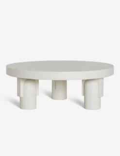 Anja Indoor / Outdoor Round Coffee Table -VIAN Furniture Shop AnjaRoundCoffeeTable 12895