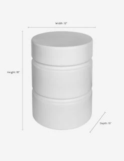 Marke Indoor / Outdoor Round Side Table -VIAN Furniture Shop BQ 1058 18 70