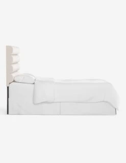 Bailee Headboard 36 Bailee Headboard -VIAN Furniture Shop BaileeHeadboard SnowVelvet CHB0150TTNSNW 2