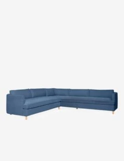 Belmont Corner Sectional Sofa By Ginny Macdonald -VIAN Furniture Shop BelmontCornerSectional 16483 Velvet Harbor 1