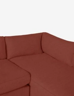 Belmont Corner Sectional Sofa By Ginny Macdonald -VIAN Furniture Shop BelmontCornerSectional Linen 0224 Terra