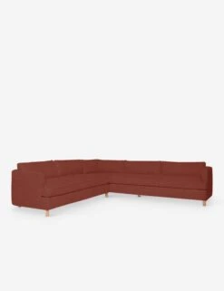 Belmont Corner Sectional Sofa By Ginny Macdonald -VIAN Furniture Shop BelmontCornerSectional Linen 16483 Terra 1