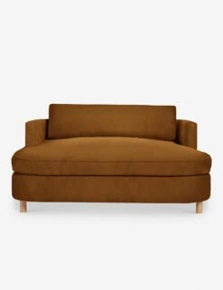 Belmont Media Lounger By Ginny Macdonald -VIAN Furniture Shop BelmontMediaLounger Cognac Velvet16571