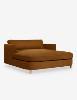 Belmont Media Lounger By Ginny Macdonald -VIAN Furniture Shop BelmontMediaLounger Cognac Velvet16583