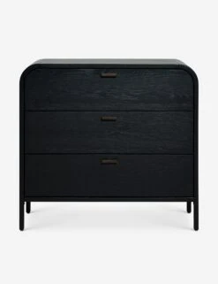 Brooke 3-Drawer Dresser -VIAN Furniture Shop Brooke3 DrawerDresser Black A0654295 476