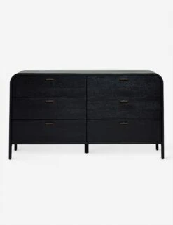 Brooke 6-Drawer Dresser -VIAN Furniture Shop Brooke6 DrawerDresser Black A0654294