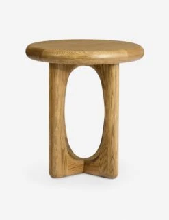 Hesh Round Side Table -VIAN Furniture Shop CH 1002300 VN14 FN LV ST NT OS FRONT01 Product