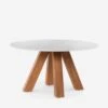 Catanzaro Indoor / Outdoor Round Dining Table -VIAN Furniture Shop CatanzaroIndoorOutdoorRoundDiningTable 77 224687 003 PRM 1 1 900x 47555ec3 2535 43ee ac46 0fcbf6334048