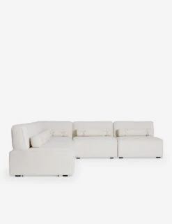 Solana Corner Sectional Sofa By Eny Lee Parker -VIAN Furniture Shop ChaiseCornerSectionalSofa IvoryLinen120 WithBolster L0469142 2681 Front