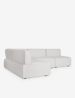 Solana Chaise Sectional Sofa By Eny Lee Parker -VIAN Furniture Shop ChaiseSectionalSofa IvoryLinen120 LAF L0469133 WithoutBolsters 2658