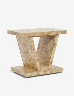 Chloe Burl Wood Side Table -VIAN Furniture Shop ChloeSideTable 2872